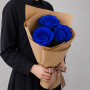 3 синие розы фото 2